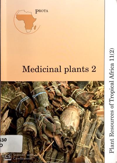 Plant Resources of Tropical Africa No 11 Medicinal plants Vol 2 ...