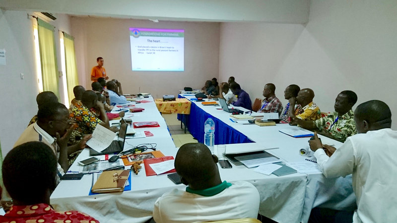 In the network now: West African trainers meet for Foundations for Farming Training