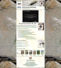 Food Insects Newsletter | ECHOcommunity.org