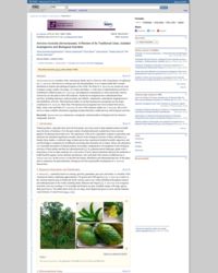 Annona muricata (Annonaceae): A Review of Its Traditional Uses ...