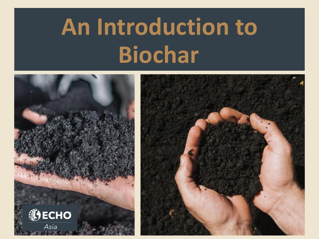 Intro to Biochar
