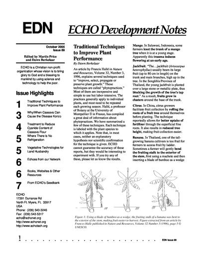 EDN Issue #89 | ECHOcommunity.org
