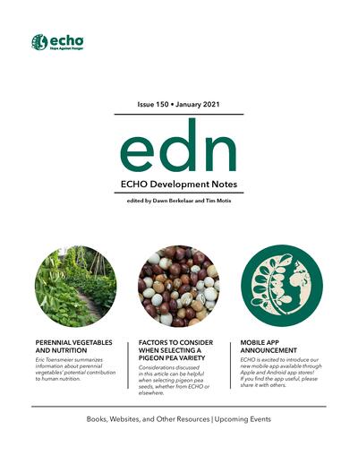 EDN Issue #150 | ECHOcommunity.org