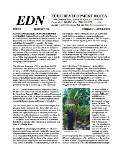 EDN Issue #59 | ECHOcommunity.org